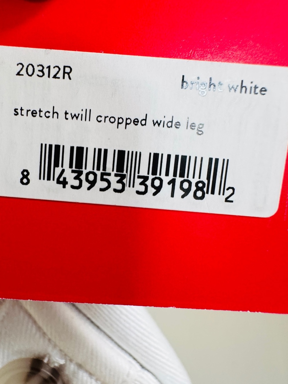 SPANX White women’s Pull-On wide leg cropped pants - Picture 6 of 9